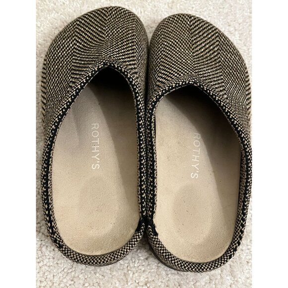 Rothy's Casual Clogs in Spiced Herringbone Size 9 Worn Once EUC - Picture 6 of 10